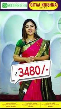 SOFT SILK SAREE MEENAKARI WORK