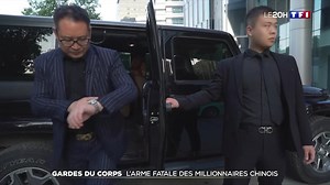 Gardes du corps, l'arme fatale des millionnaires chinois. Notre reportage ⤵. | TF1 INFO