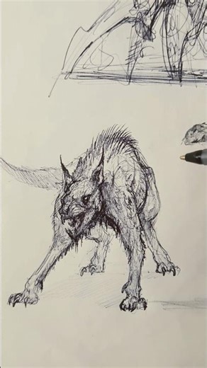 Bringing a Nightmare to Life #art #timelapse