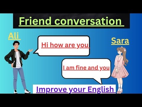Easy English Conversation for Kids | Simple Daily Talk Between Boy and Girl | Learn English Speaking