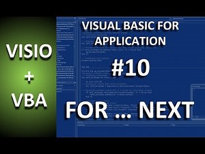 VISIO+VBA | #10 For Next