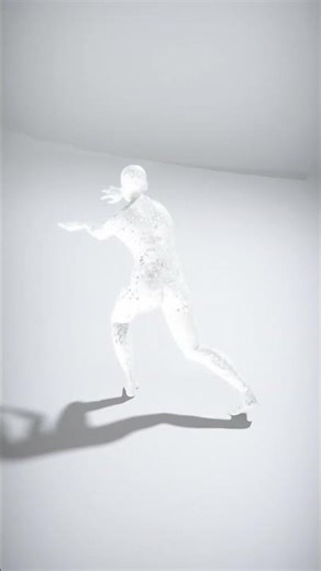 Stylized Female Character with Dynamic Pose