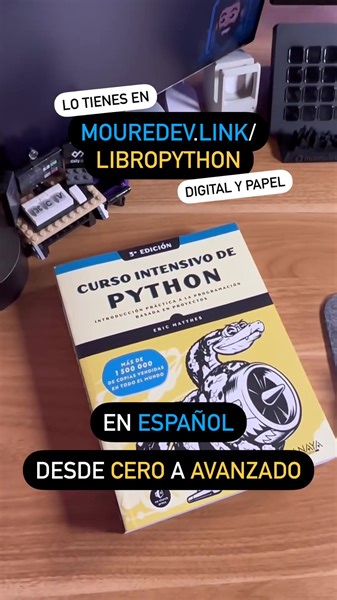 El mejor libro para aprender Python se acaba de actualizar! 🐍 | Brais Moure