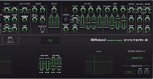 Editor & Sound Bank for the Synthesizer Roland System-8