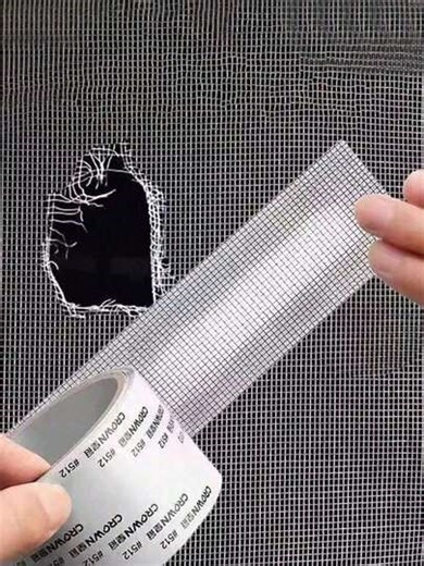 2pcs Heavy-Duty Self-Adhesive Window Screen Repair Tape (5M), Versatile Anti-Insect & Anti-Clog Mesh Patch, Perfect Summer Fix For Window Holes, Tent Screens And Drainage Ports | SHEIN
