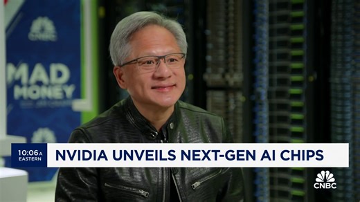 Watch CNBC's full interview with Nvidia CEO Jensen Huang