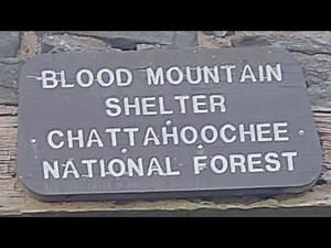 2026 Appalachian Trail Thru Hike - Up and over Blood Mountain