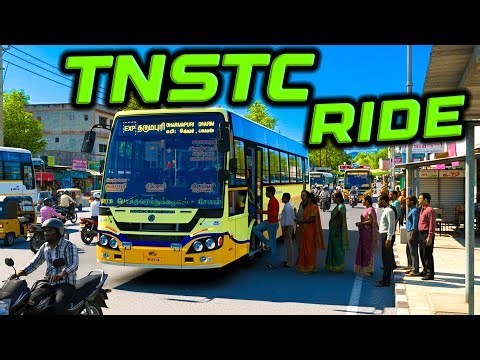 Guys TNSTC பஸ்ல ஒரு ரைடு போலாமா bus driving Ets2 / g29 steering wheel / gameplay Tamil - VTG