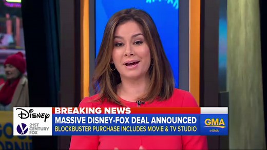 Walt Disney Co. to acquire parts of 21st Century Fox Inc.