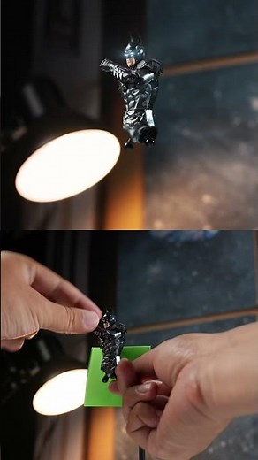 Batman Build STOP MOTION BTS#shorts #stopmotion #batman