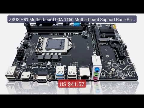 ZSUS H81 Motherboard LGA 1150 Motherboard Support Base Pentium... — Best Buy 2026 | Great Quality!