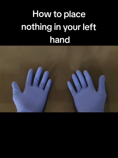 Placing nothing in your left hand simply means keeping it empty, relaxed, and free of any objects. Let your fingers rest naturally—slightly curved rather than stiff—and avoid gripping or fidgeting with anything. In everyday situations, this can help you stay ready to assist with other tasks, maintain cleanliness (especially while cooking or handling food), or improve balance and posture. Keeping your left hand unoccupied is less about doing something specific and more about intentionally not usi