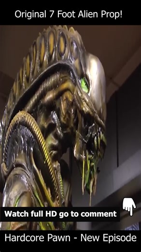 69K views · 548 reactions | Original 7 Foot Alien Prop! - Hardcore Pawn | The Privileged Church | Facebook