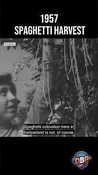 The 1957 Spaghetti Tree Harvest: The Greatest April Fools’ Hoax in History | BBC Panorama
