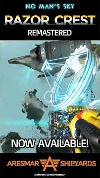 Razor Crest How to Salvage in Cosmos Update! #gaming #nomanssky #nomansskyship
