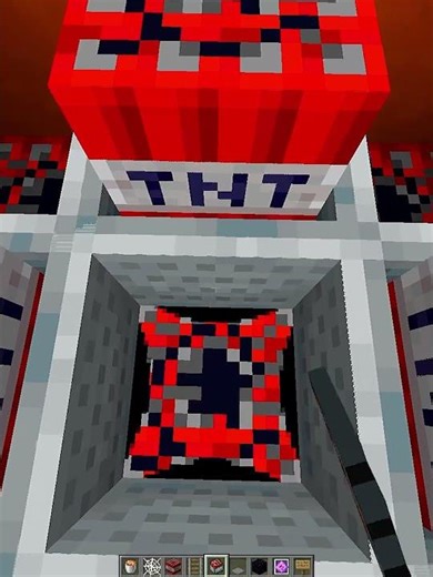 Minecraft when i Build Red Desert TNT Trap!