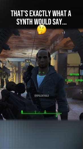 Fallout 4 Synth Settlers🤔