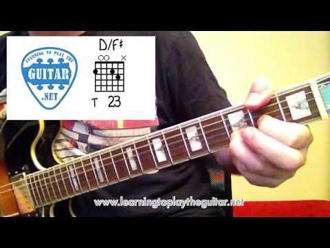 Rock Rhythm Guitar Chords Lesson / Tutorial