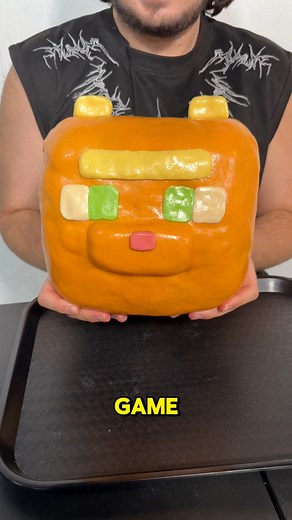 19K views · 176 reactions | Making a Giant Candy Minecraft Cat to Scare away the Creeper! | nicktguy | Facebook