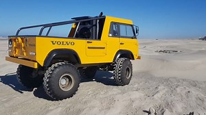 【汽车】沃尔沃C303皮卡版沙滩越野，虽然个头小，但越野性能强悍