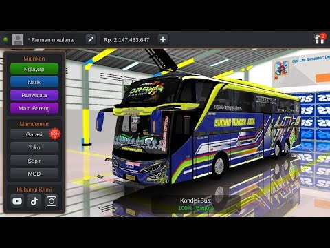 Cara pasang apk + OBB v4.41 full map dan full rombakkan bus simulator indonesia