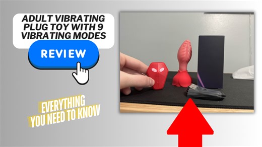 Watch EVERYTHING you need to know about this Adult Vibrating Plug Toy on Amazon Live