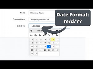 Date Format in Laravel: How to Make it m/d/Y?