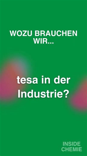 INSIDE Chemistry: tesa holds smartphones and electric car batteries together | @tesa from Hamburg