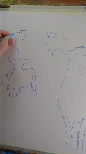 Sheep painting part 6