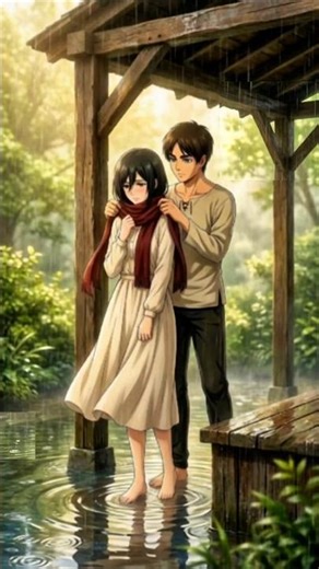 Mikasa Didn't Know This About Eren 🧣 #anime #shorts