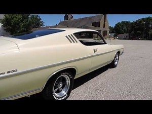 *SOLD* 1969 Ford Fairlane 500 Yellow for sale at wwwcoyoteclassics com