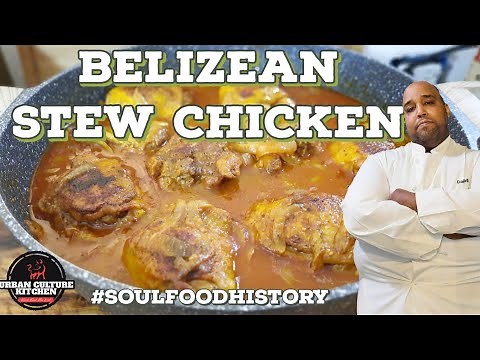 Belizean Stew Chicken Recipe | How to make Homemade Belizean Stew Chicken