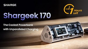 Shargeek 170: Coolest Powerbank with Unparalleled Charging.