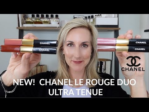 NEW! CHANEL 2020 | LE ROUGE DUO ULTRA TENUE | 4 SHADES | PLUS SWATCHES OF ALL THE NEW ONES!