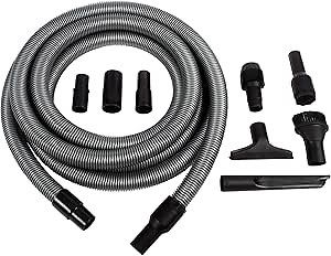 Upright and Canister Vacuum Extension Hose and Attachment Kit