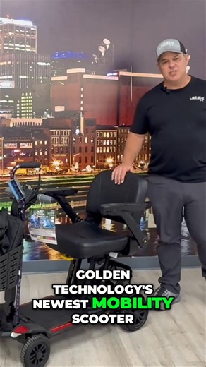 Golden Technology introduces its latest mobility scooter, the GB220 Buzz Around Carry On HD. An upgraded version of the GB120, this folding scooter boasts a 400-pound weight capacity, making it unique in its class. Ideal for users needing a robust and portable mobility solution. #MobilityScooter #GoldenTechnology #GB220 #BuzzAround #FoldingScooter | All Star Medical | Facebook