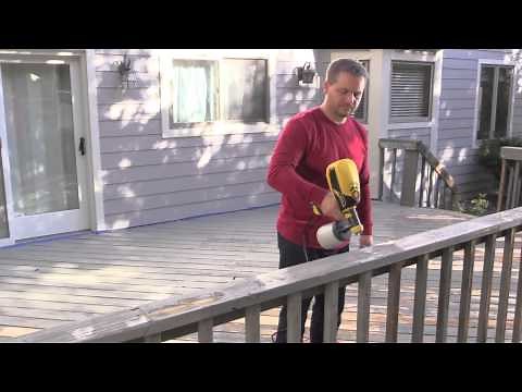 Wagner How To Prep and Stain A Deck