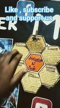 poster making on topic of artificial intelligence #project #done by me# #short #creativity