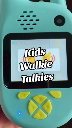Video walkie talkies for kids. #walkietalkies #facetime #videocalls #kidstoys