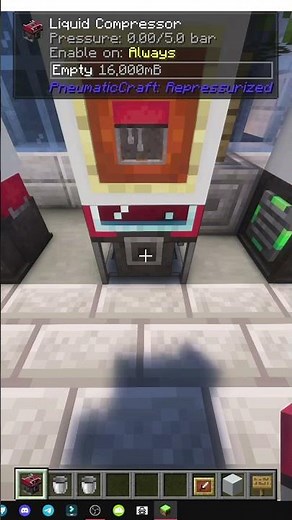 SO FUNKTIONIERT DER FLÜSSIGKEITSKOMPRESSOR IN MINECRAFT MIT PNEUMATICCRAFT