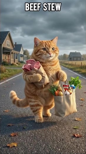 Cat Cooking Beef Stew: A Humorous Culinary Adventure