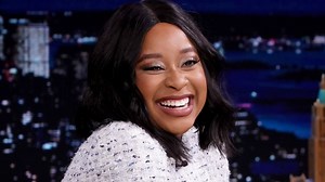 92K views · 330 reactions | Phoebe Robinson explains the title of her book Please Don't Sit on My Bed in Your Outside Clothes and shooting her stand-up special Sorry, Harriet Tubman at the Brooklyn Botanical Gardens. | The Tonight Show Starring Jimmy Fallon | Facebook