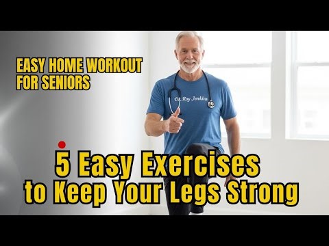 Gentle Exercises for Seniors Over 65 | Improve Balance, Strength and Legs at Home