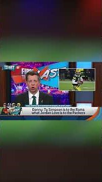 Ty Simpson-Rams parallels Packers drafting Jordan Love .. and Danny does NOT like it 👀 #NFL #Rams