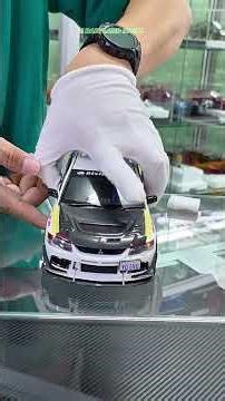 Unboxing And Review 1/18 Mitsubishi Lancer Evolution 9 Modified Pearl White ✅️#evo9 #evo9mr