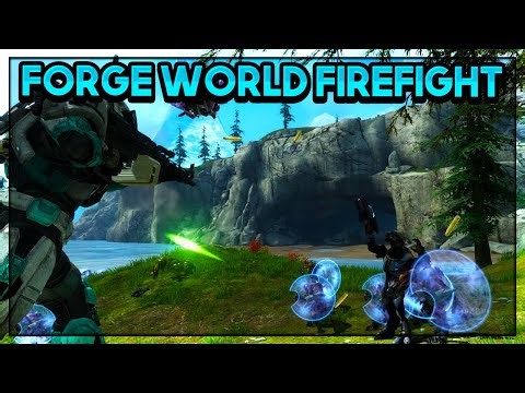 This mod converts Forge World into a Firefight map! - Reach Mod Showcase