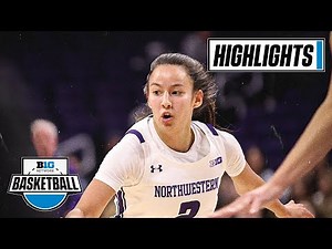 Notre Dame at Northwestern | Highlights | Big Ten Women's Basketball | Nov. 16, 2022