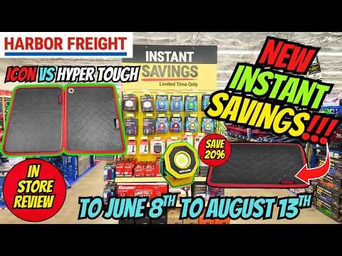 Harbor Freight Just Released NEW Instant Savings Tool Deals You Can't Miss! + Icon Vs Hyper Tough