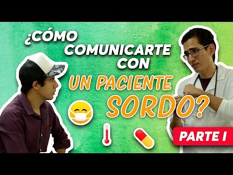 ¡Aprende señas! ¿Cómo atender a un paciente sordo?
