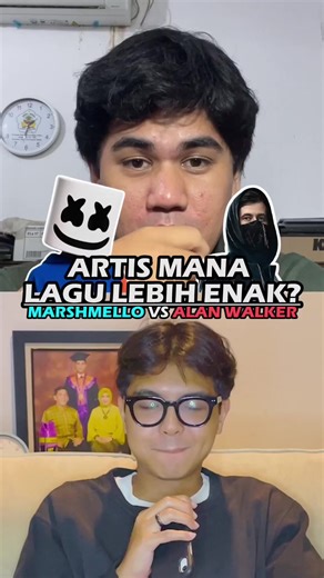 Marshmello vs Alan Walker: Lagu Siapa Lebih Enak?